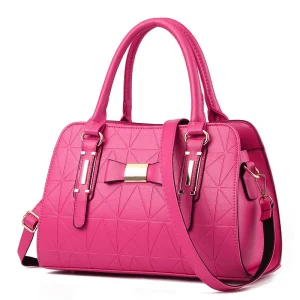 Luxury Women's PU Leather Crossbody Bags Large Capacity