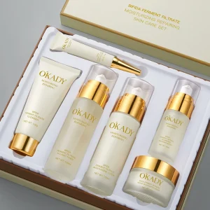 Bifida Ferment Lysate Moisturizing Anti-Aging Lotion Toner Cream Organic Skin Care Set