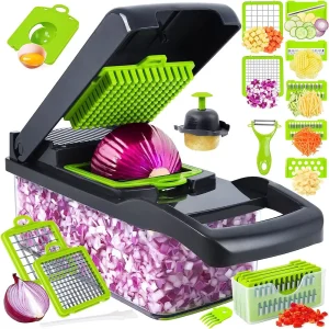 Kitchen Vegetable Chopper Multifunctional Shredder Fruit Slicer 14/16 in 1 Kitchen Acceesories